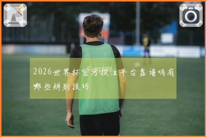 2026世界杯官方投注平台靠谱吗有哪些辨别技巧